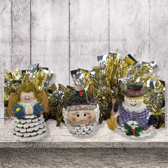 House of Lloyd Christmas Around the World Pinecone Friends By Cosmos 1995 - Picture 10 of 16